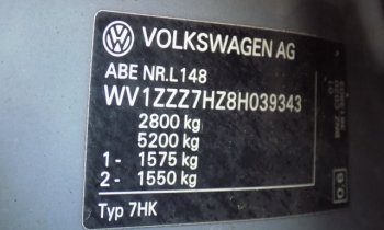 Volkswagen Transporter 2.5 TDi long
